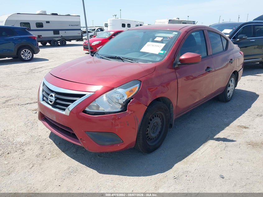 Vin: 3n1cn7ap6jl802434, lot: 46282817, nissan versa 1.6 s+ 20182