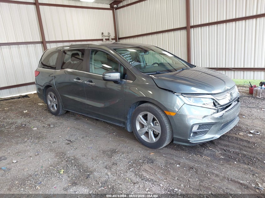 Vin: 5fnrl6h77lb001655, lot: 46282818, honda odyssey ex-l/ex-l w/navi   res 2020 img_1