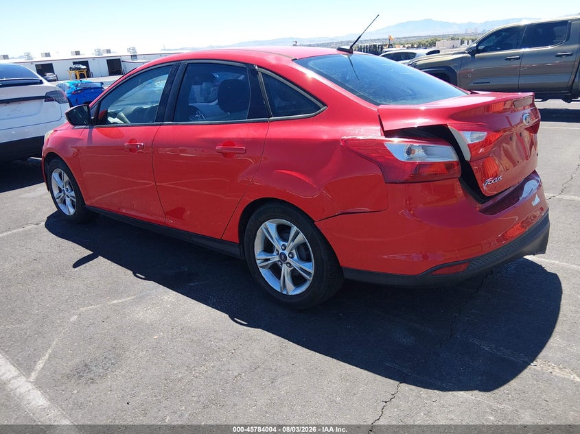 Vin: 1fadp3f27el163604, lot: 46282828, ford focus se 20143