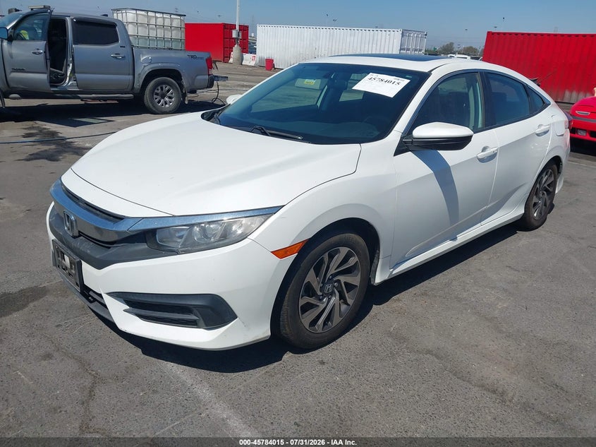 2017 Honda Civic, Обычный износ, IAAI, VIN 2HGFC2F77HH527334 — фото 2
