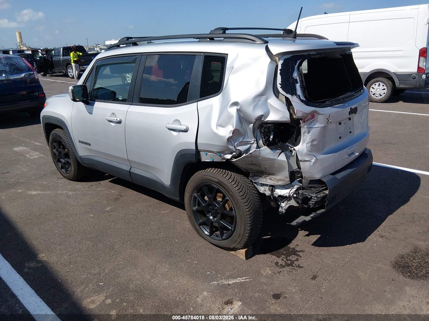 Vin: zacnjabb4kpk48916, lot: 46282842, jeep renegade altitude fwd 20193