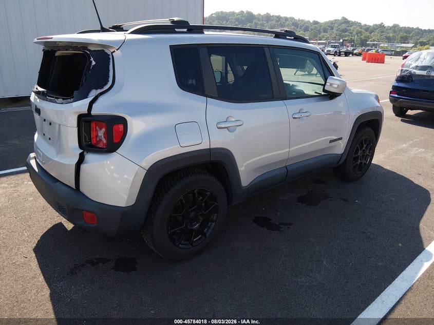 Vin: zacnjabb4kpk48916, lot: 46282842, jeep renegade altitude fwd 20194