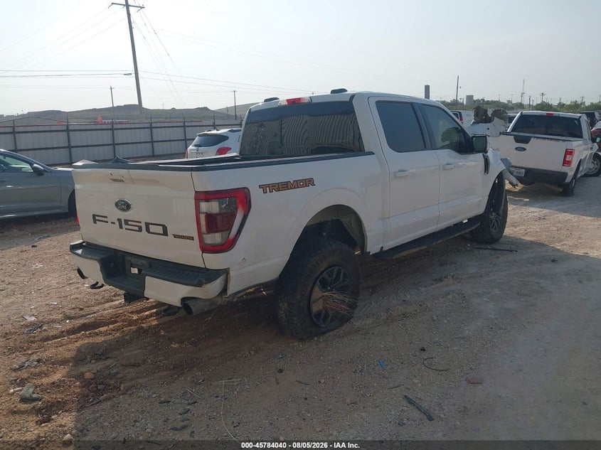 Vin: 1ftew1e81mfc88056, lot: 46282864, ford f-150 tremor 20214