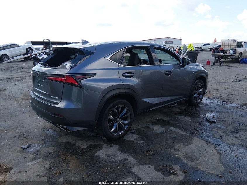 Vin: jtjyarbzxj2113778, lot: 46282880, lexus nx 300 f sport 20184