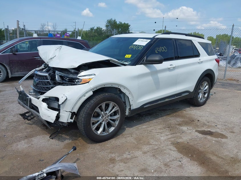 Vin: 1fmsk8dh6mga03155, lot: 46282924, ford explorer xlt 20212