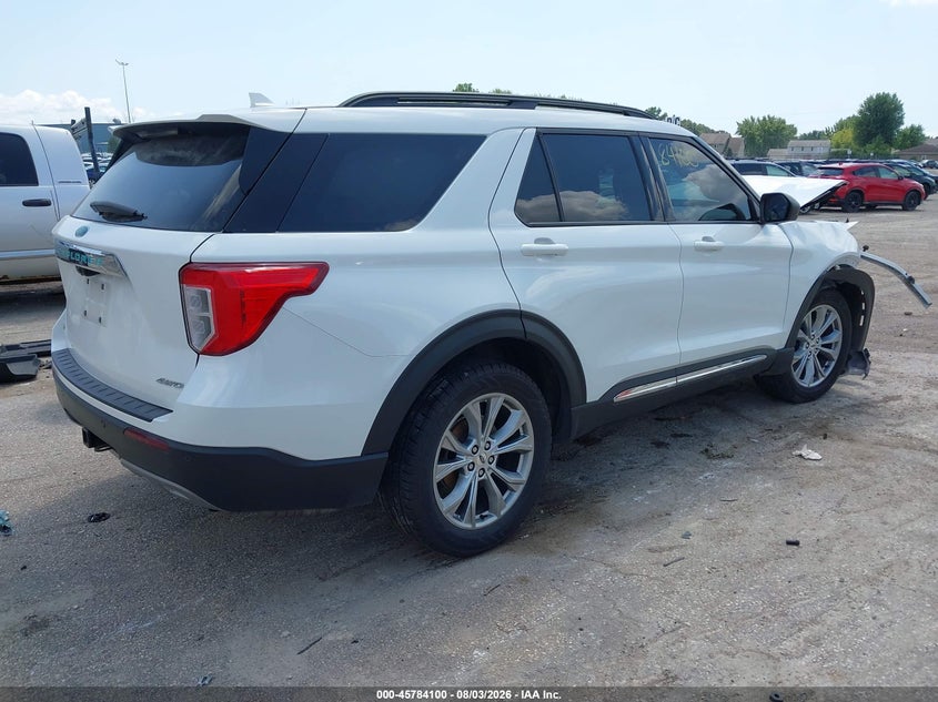 Vin: 1fmsk8dh6mga03155, lot: 46282924, ford explorer xlt 20214