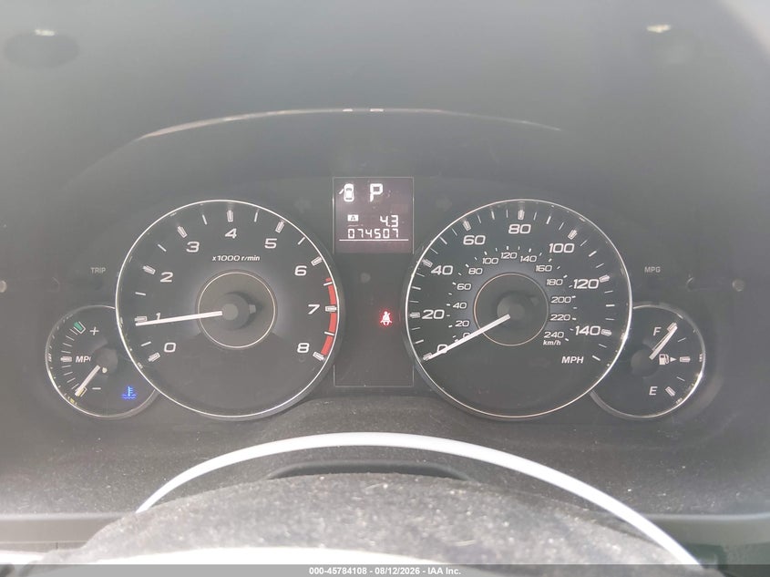 SUBARU OUTBACK 2012 VIN 4S4BRBCC4C3208008
