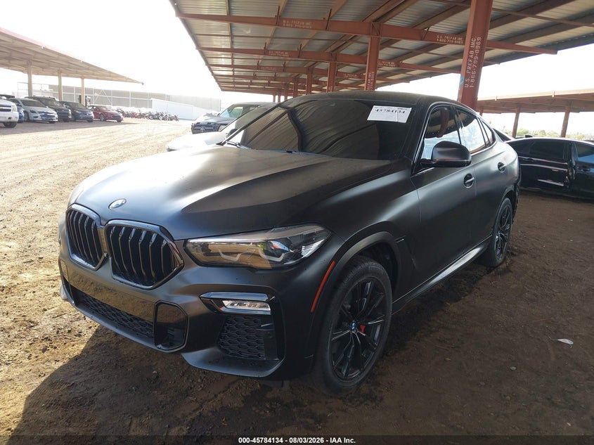 Vin: 5uxcy4c02m9e31984, lot: 46282958, bmw x6 sdrive40i 20212