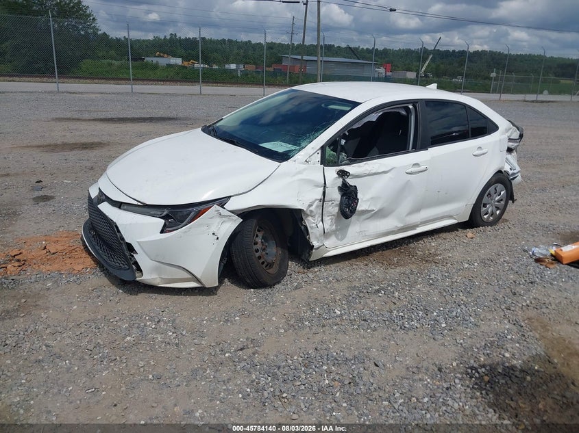 Vin: jtddprae1lj078555, lot: 46282963, toyota corolla l 20202