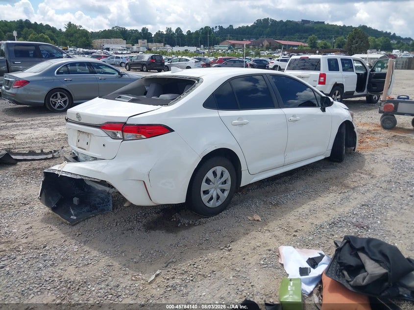 Vin: jtddprae1lj078555, lot: 46282963, toyota corolla l 20204