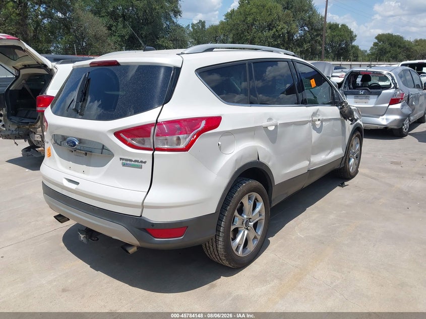 Vin: 1fmcu0j98fua77937, lot: 46282973, ford escape titanium 20154