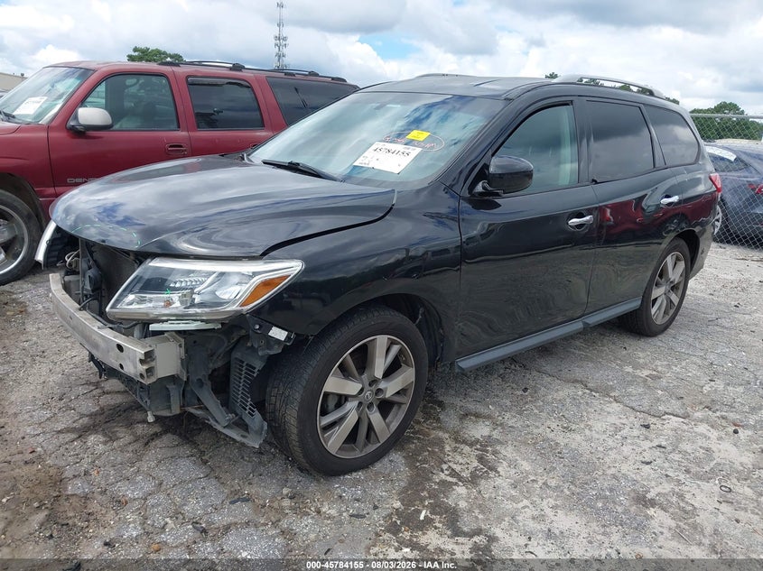 Vin: 5n1ar2mn6ec628772, lot: 46282979, nissan pathfinder s 20142