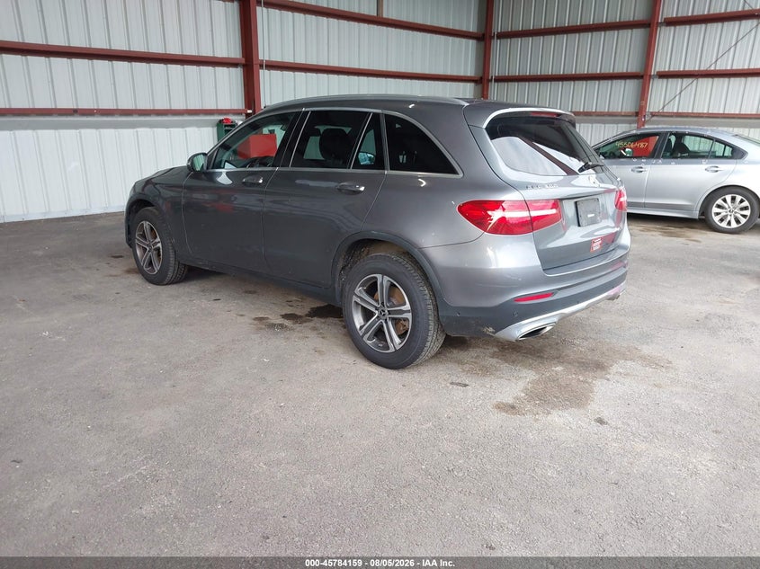Vin: wdc0g4kbxjv036231, lot: 46282983, mercedes-benz glc 300 4matic 20183