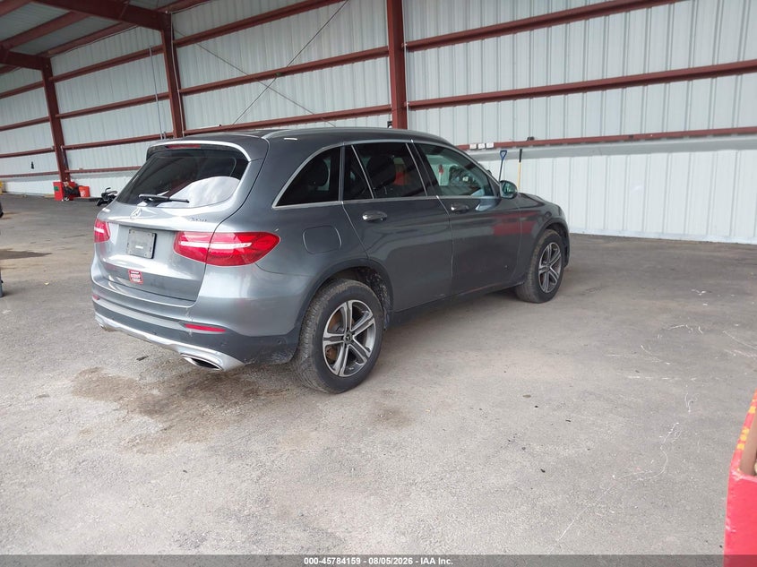 Vin: wdc0g4kbxjv036231, lot: 46282983, mercedes-benz glc 300 4matic 20184