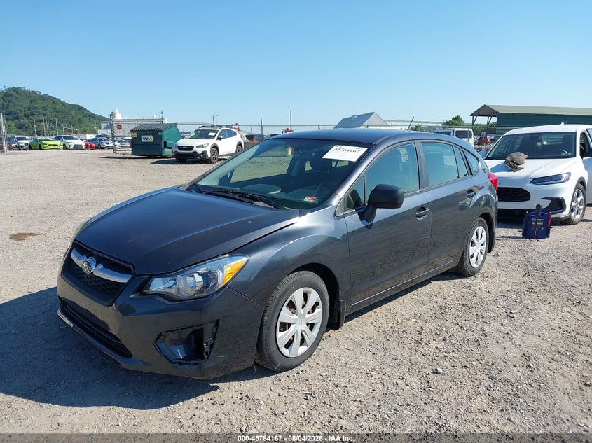 Vin: jf1gpaa67ch246459, lot: 46282991, subaru impreza 2.0i 20122