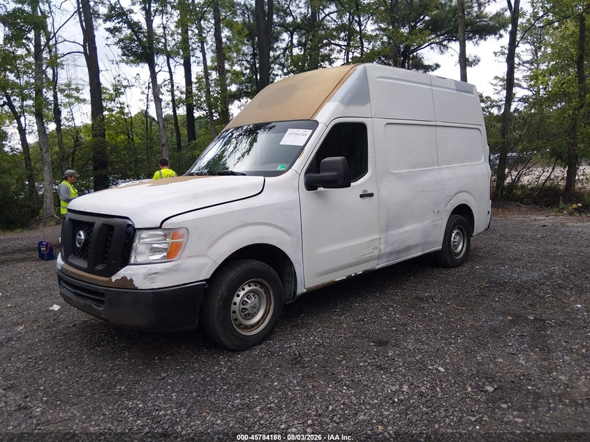 Vin: 1n6bf0ly5jn816812, lot: 46282992, nissan nv cargo nv2500 hd s v6 20182