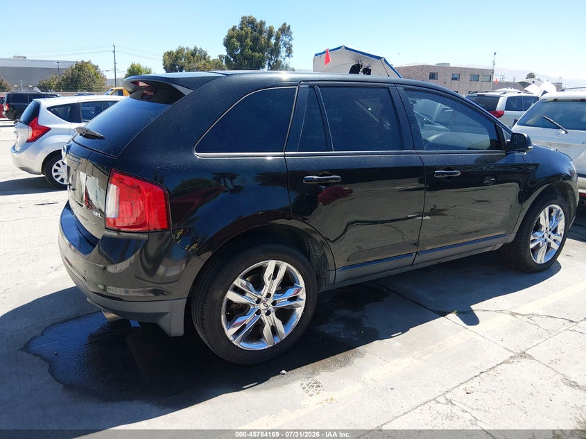 Vin: 2fmdk3jc0dba52296, lot: 46282993, ford edge sel 20134