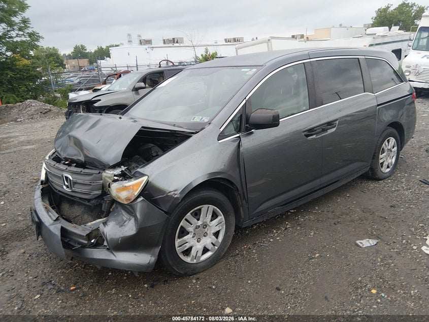 Vin: 5fnrl5h26bb048043, lot: 46282996, honda odyssey lx 20112