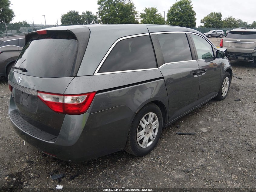 Vin: 5fnrl5h26bb048043, lot: 46282996, honda odyssey lx 20114
