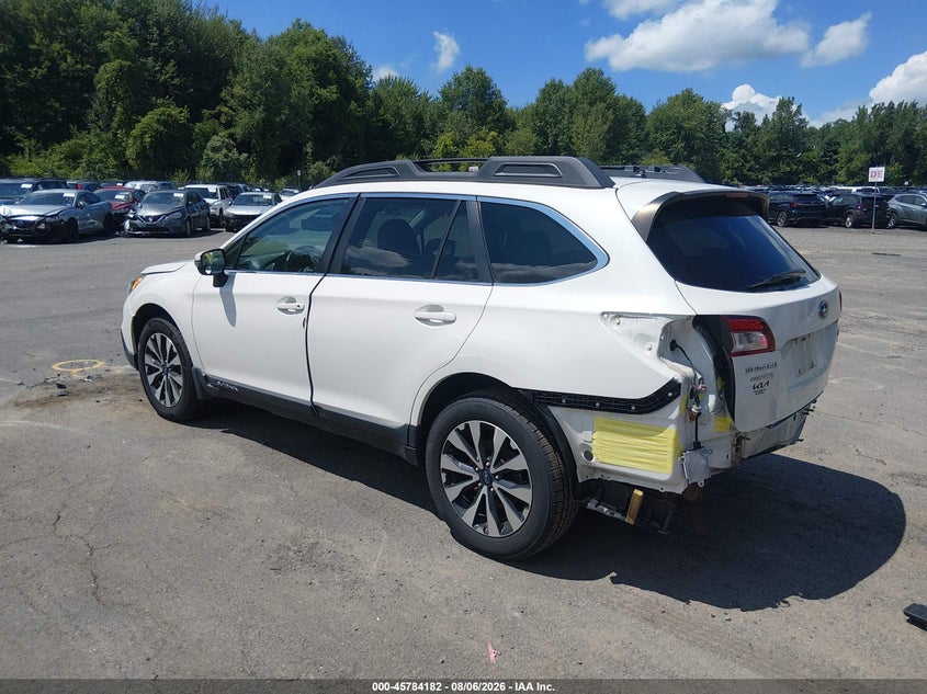 Vin: 4s4bsanc9f3268625, lot: 46283006, subaru outback 2.5i limited 20153