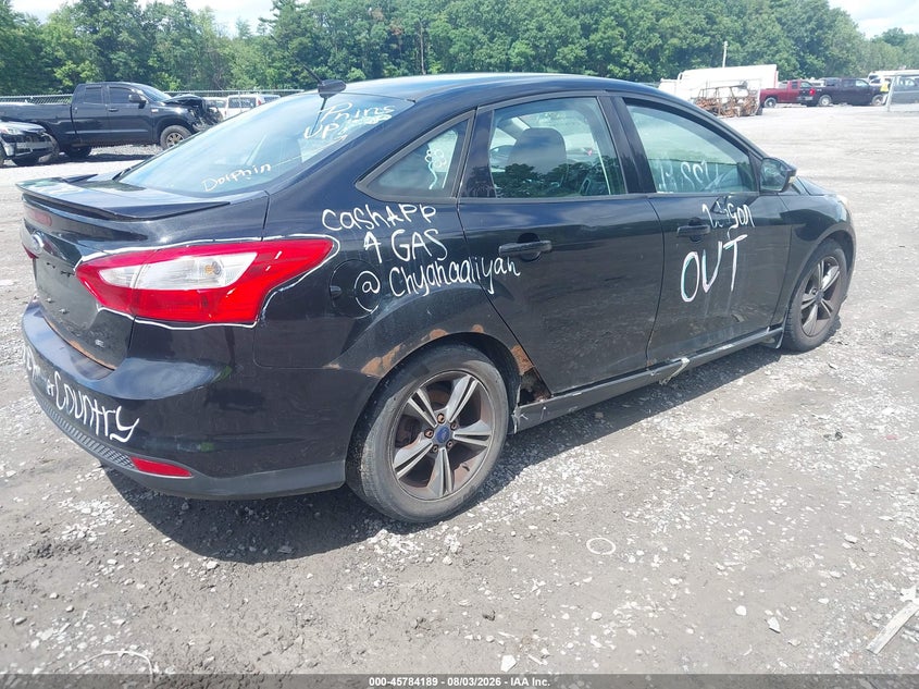 Vin: 1fadp3f23el365940, lot: 46283013, ford focus se 20144