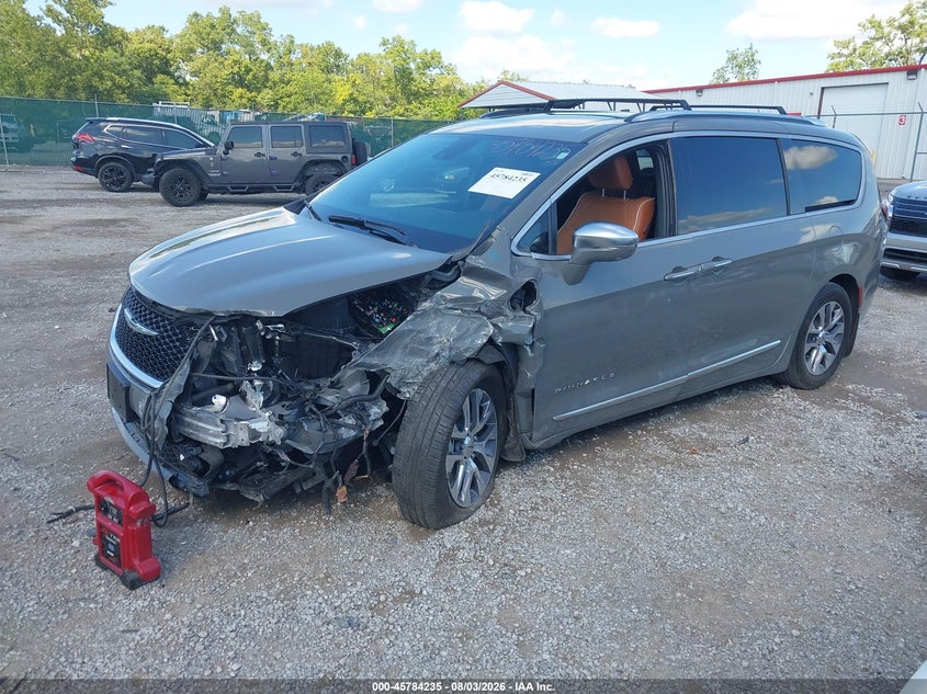 Vin: 2c4rc1n70rr186197, lot: 46283059, chrysler pacifica hybrid pinnacle 20242