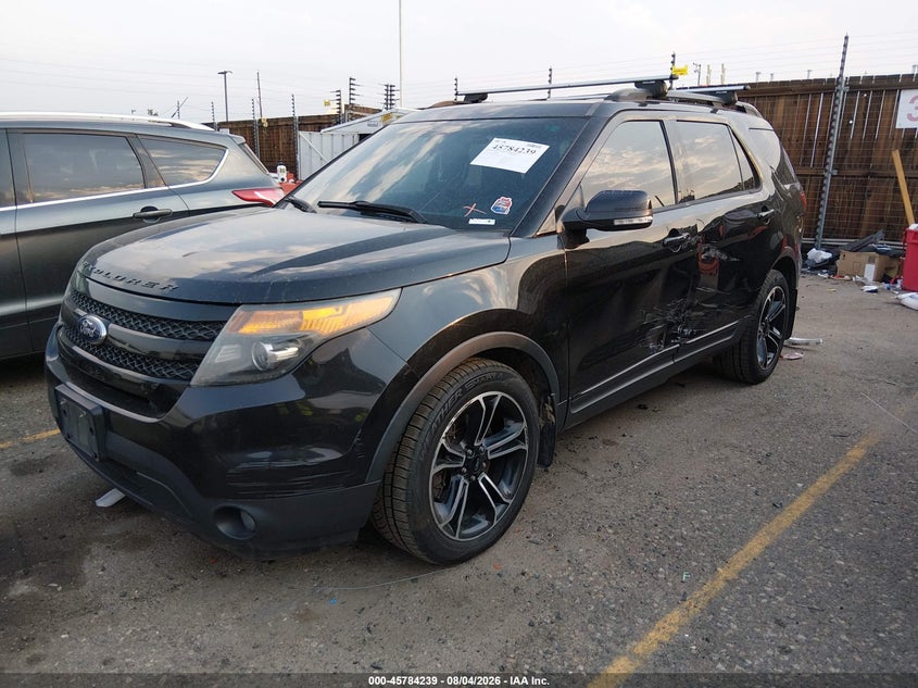 Vin: 1fm5k8gtxfgb02027, lot: 46283063, ford explorer sport 20152