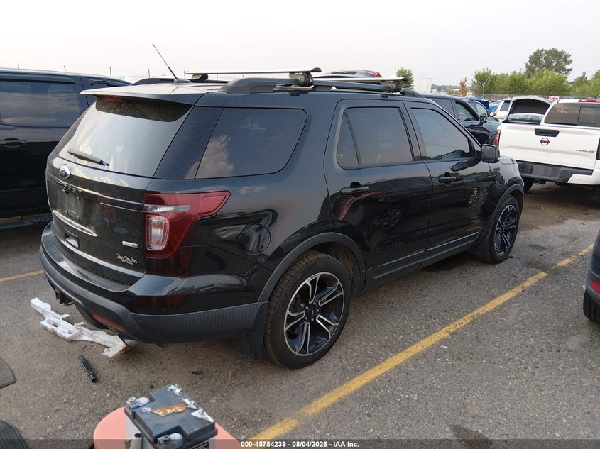 Vin: 1fm5k8gtxfgb02027, lot: 46283063, ford explorer sport 20154
