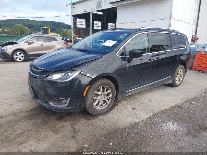 Vin: 2c4rc1bg1lr110631, lot: 46283066, chrysler pacifica touring l 20202