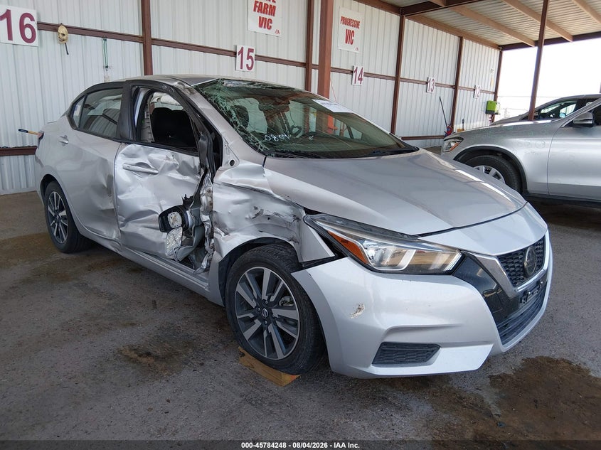 Vin: 3n1cn8ev0ml843774, lot: 46283072, nissan versa sv xtronic cvt 2021 img_1