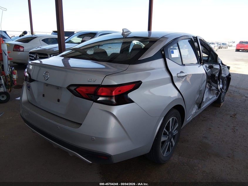 Vin: 3n1cn8ev0ml843774, lot: 46283072, nissan versa sv xtronic cvt 20214