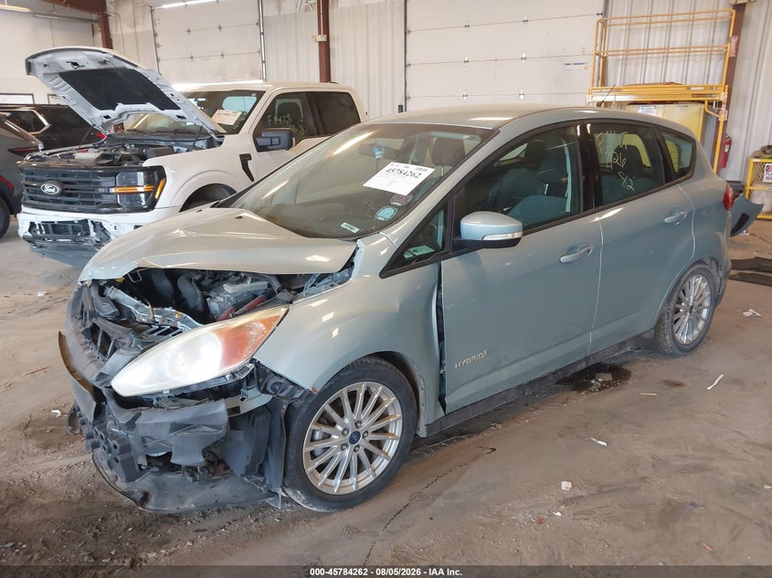 Vin: 1fadp5au9dl550044, lot: 46283086, ford c-max hybrid se 20132