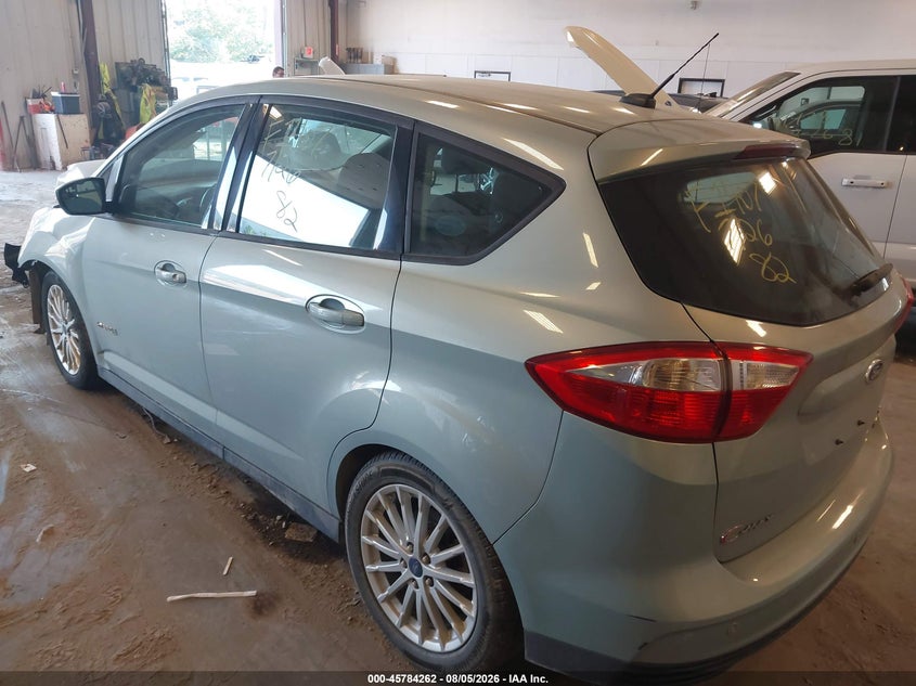 Vin: 1fadp5au9dl550044, lot: 46283086, ford c-max hybrid se 20133