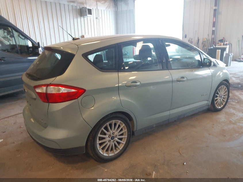Vin: 1fadp5au9dl550044, lot: 46283086, ford c-max hybrid se 20134