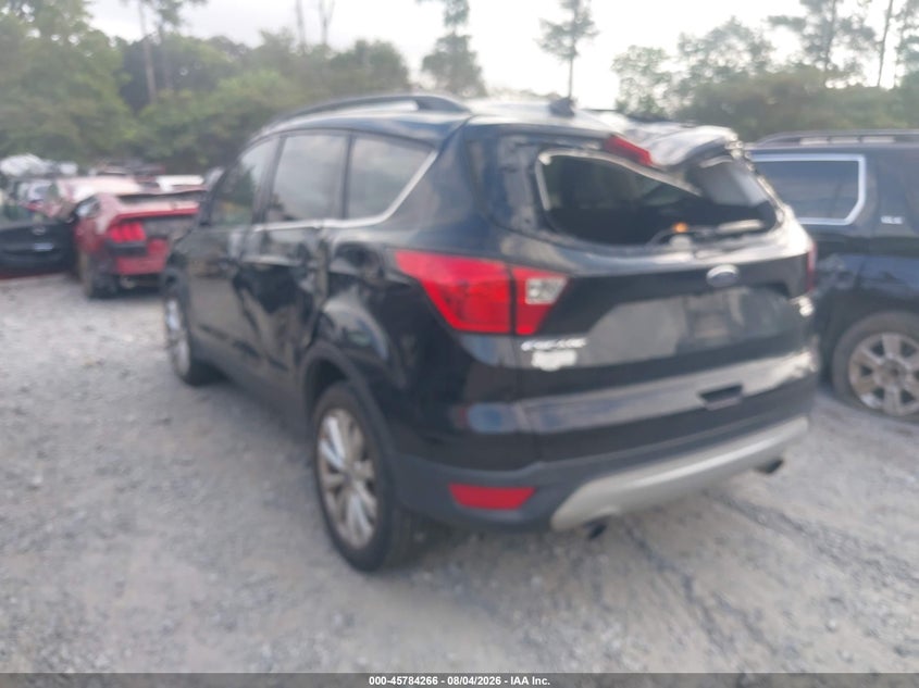 Vin: 1fmcu9hd5kub45703, lot: 46283090, ford escape sel 20193