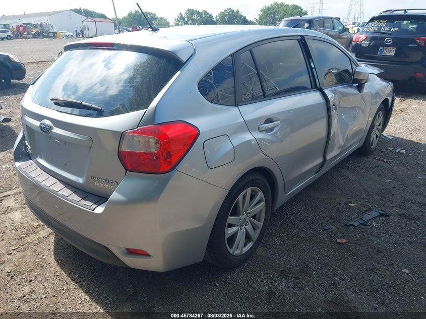 Vin: jf1gpab63g8323753, lot: 46283091, subaru impreza 2.0i premium 20164