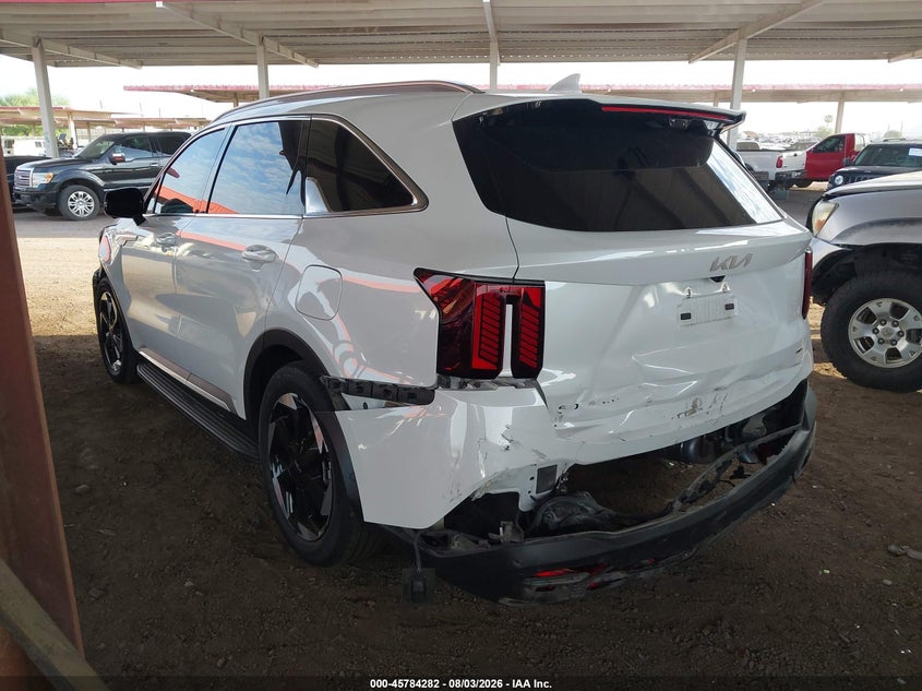 Vin: kndrkdjg6s5351943, lot: 46283106, kia sorento hybrid sx prestige 20253