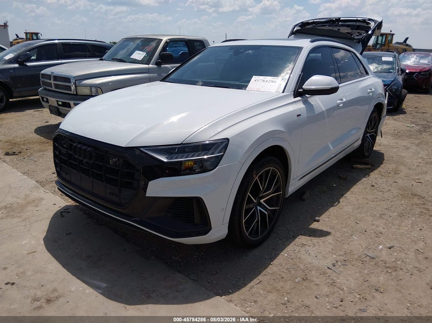 Vin: wa1fvaf13md009057, lot: 46283110, audi q8 prestige 55 tfsi quattro tiptronic 20212