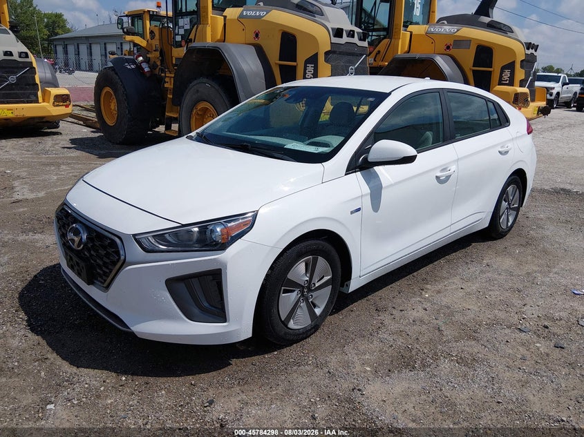 2020 Hyundai Ioniq Hybrid Blue, Normal Wear & Tear, IAAI, VIN KMHC65LC7LU221537 — photo 2