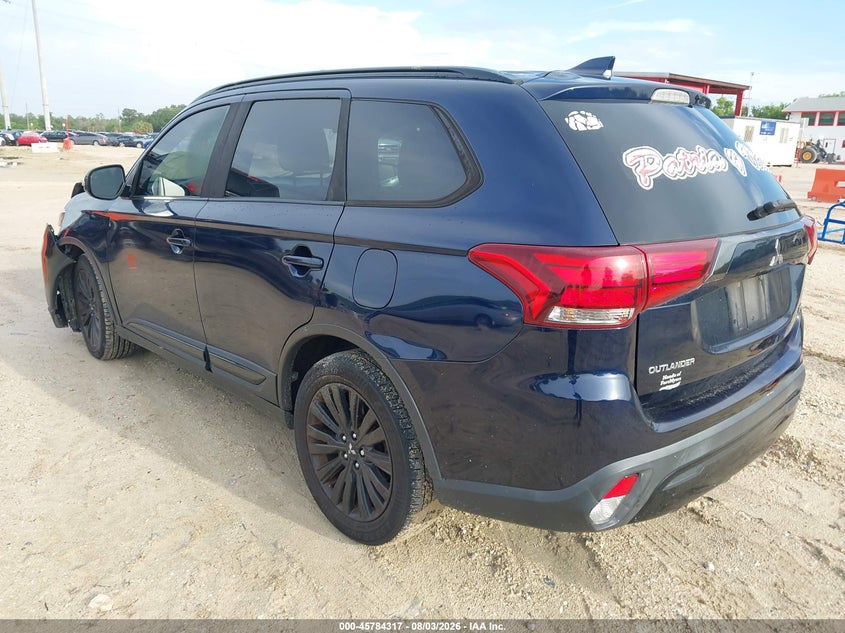 Vin: ja4ad3a3xlz036713, lot: 46283141, mitsubishi outlander le 2.4/se 2.4/sel 2.4/sp 2.4 20203
