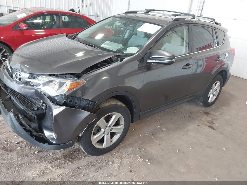 2013 Toyota RAV 4, Удар спереди, IAAI, VIN JTMRFREV1D5010673 — фото 2