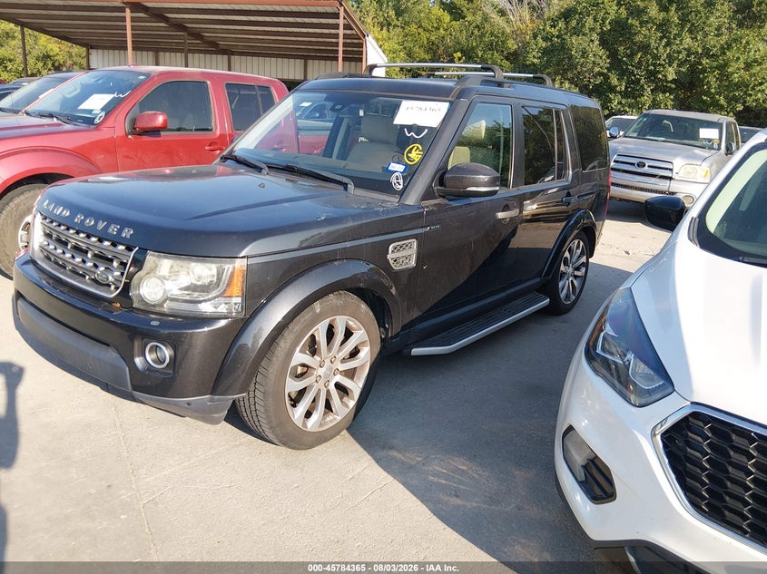 2015 LAND ROVER LR4 auction photo 2