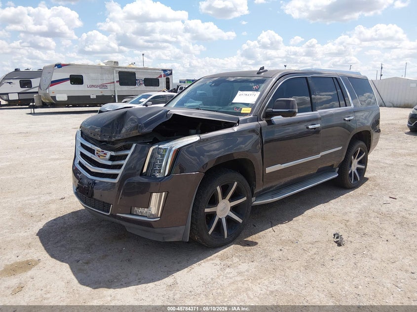 Vin: 1gys4mkj8fr564956, lot: 46283195, cadillac escalade luxury 20152