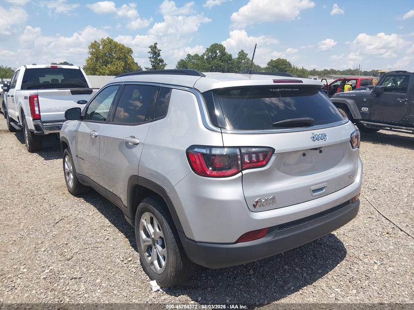 Vin: 3c4njdbn2st571031, lot: 46283196, jeep compass latitude 4x4 20253