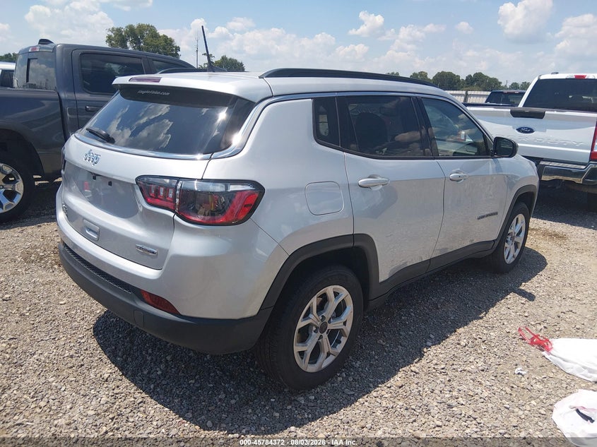 Vin: 3c4njdbn2st571031, lot: 46283196, jeep compass latitude 4x4 20254