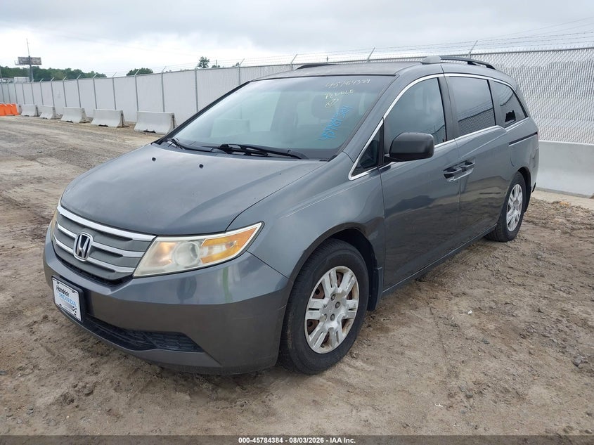 Vin: 5fnrl5h25bb027152, lot: 46283208, honda odyssey lx 20112