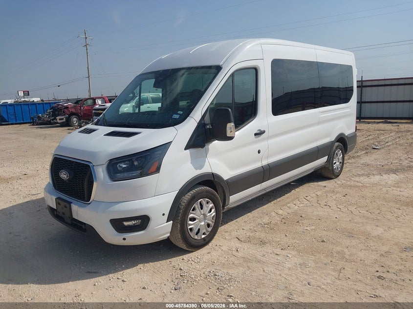 Vin: 1fbax2c85tka05818, lot: 46283214, ford transit-350 passenger van xlt 20262