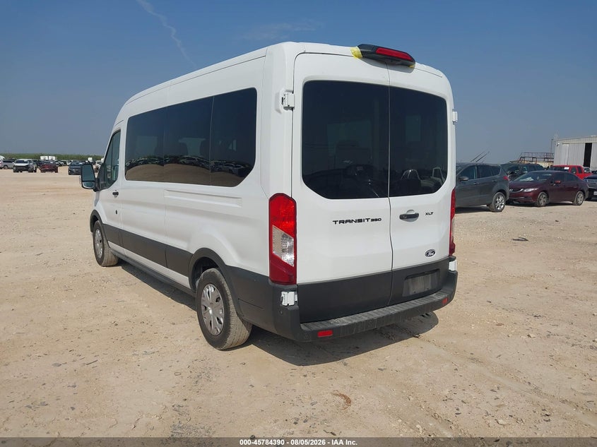 Vin: 1fbax2c85tka05818, lot: 46283214, ford transit-350 passenger van xlt 20263
