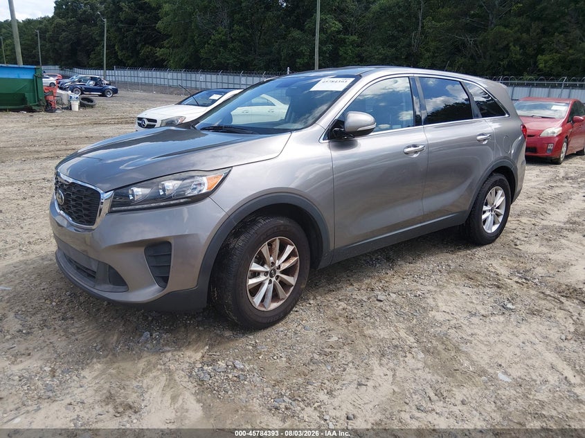 Vin: 5xypg4a55kg537570, lot: 46283217, kia sorento 3.3l lx 20192