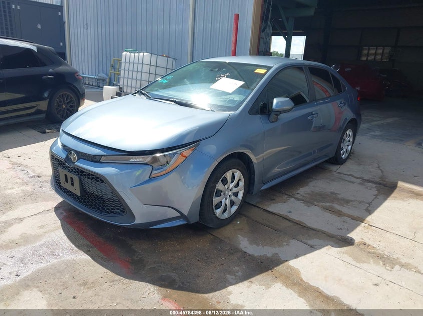 Vin: jtdepmae7mj176269, lot: 46283222, toyota corolla le 20212